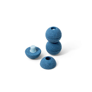 Schaumstoffbälle-Set - deep blue/sky blue (3 Stück)