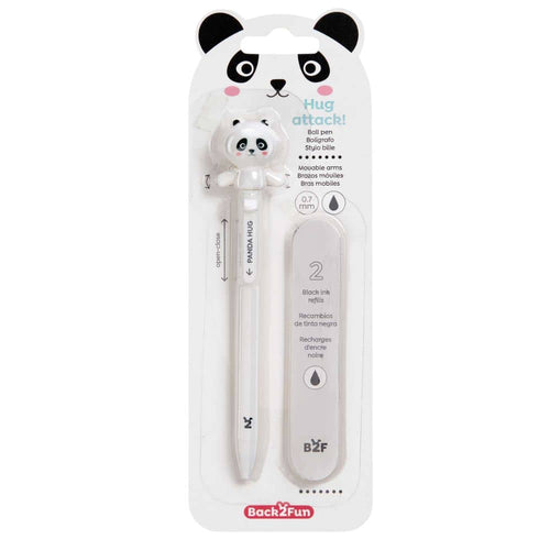 Kugelschreiber mit Ersatzminen  – Panda