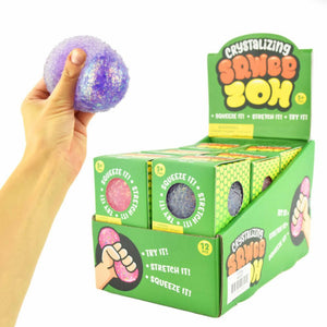 Stressball Fidget Toys – Glitzer-Knautschball