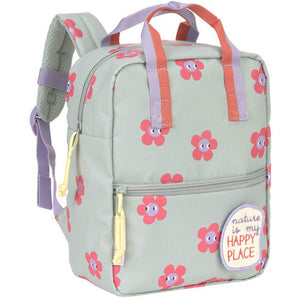 Kindergartenrucksack Mini eckig – Happy Trails Flower