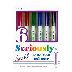 Ultraweiche und geschmeidige Kugelschreiber Seriously Smooth, 6 Stück