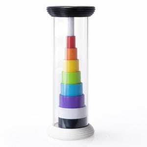 Regenbogen-Kontrast-Drehspielzeug – Flipty