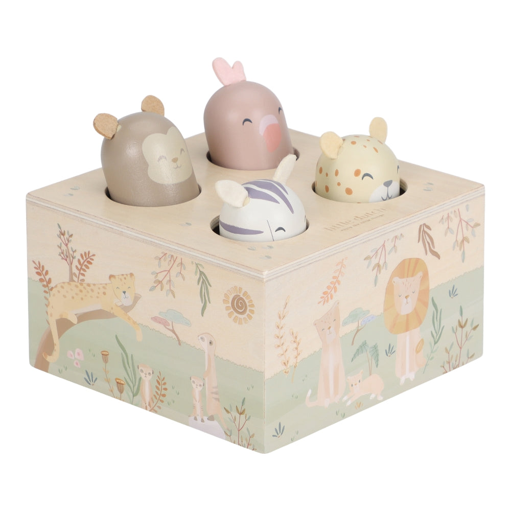 Pop-Up-Spielzeug - Safari Friends