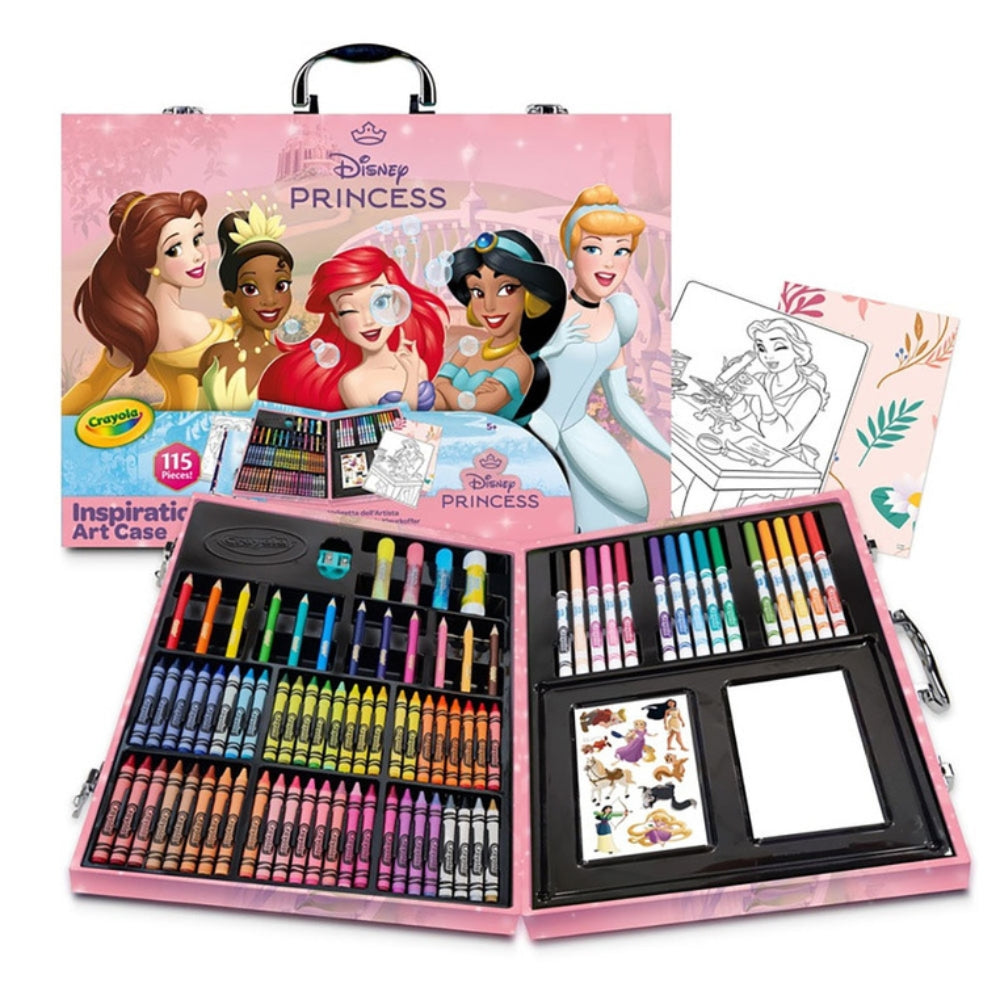 Künstler-Set im Koffer – 115 Teile: Disney-Prinzessinnen 5+