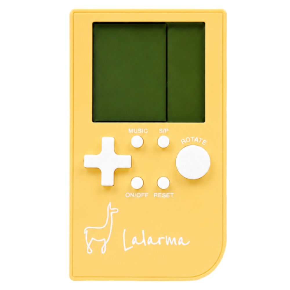 Handheld-Spielkonsole – gelb
