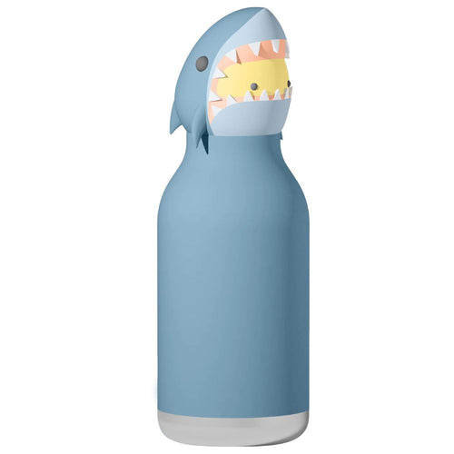 Thermosflasche mit Strohhalm von Bestie – Hai, 460 ml