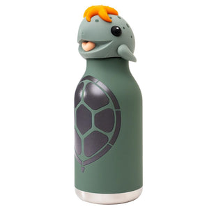 Thermosflasche mit Strohhalm „Bestie“ – Schildkröte, 460 ml