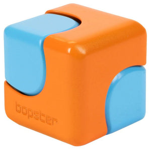 Geschicklichkeitsspielzeug - Fidget Cube Spinner – Neonorange/Neonblau