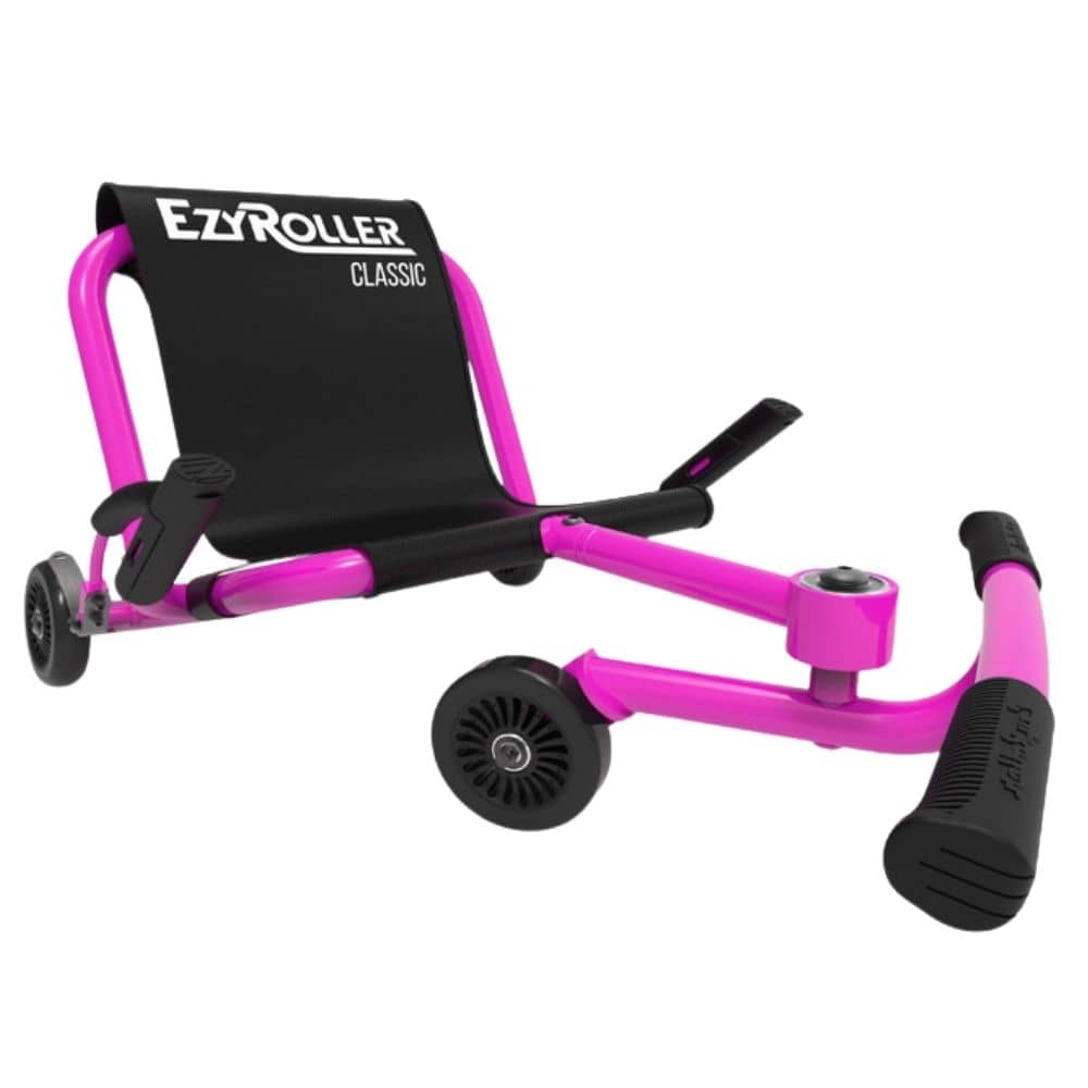 Kinderfahrzeug & Sitz-Gokart mit Beinantrieb - Classic Pink (3-12 Jahre)