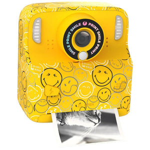 Kinderkamera mit Sofortdruck MOB PixiPrint Smiley World in Gelb