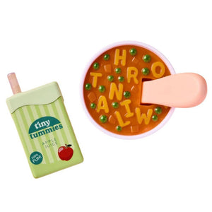 Tiny Harlow Puppenzubehör - Magisches Lunch-Set Buchstabensuppe und Saft - Produktbild