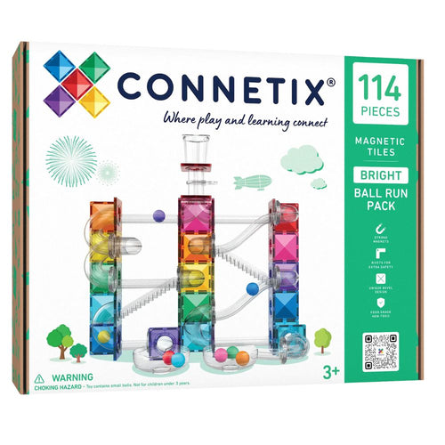 Connetix Ball Run Bright Pack magnetische Kugelbahn