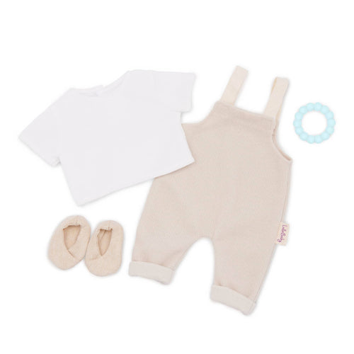 Puppenkleidung-Set mit Latzhose