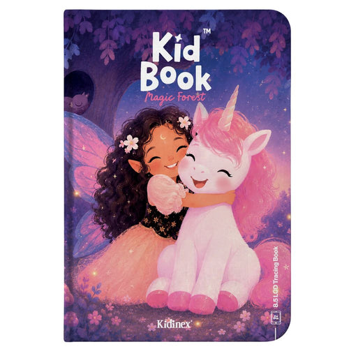 Grafiktablett mit Arbeitsblättern zum Zeichnen KidBook - Magic Forest