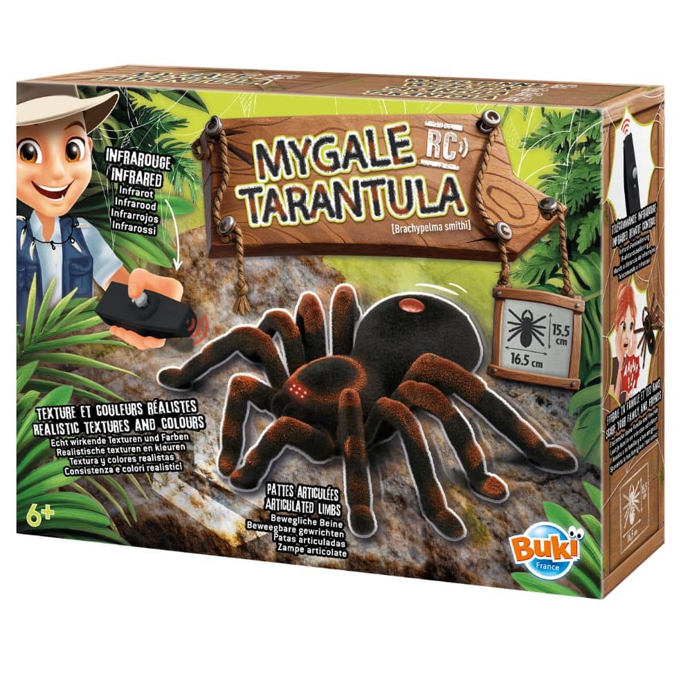 Ferngesteuerte Vogelspinne - RC-Tarantel Rotknie-Vogelspinne