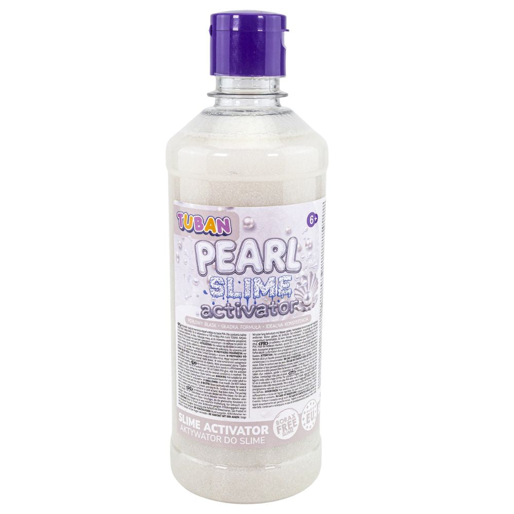 Slime-Aktivator mit Perlglanz – Weiß (500 ml)