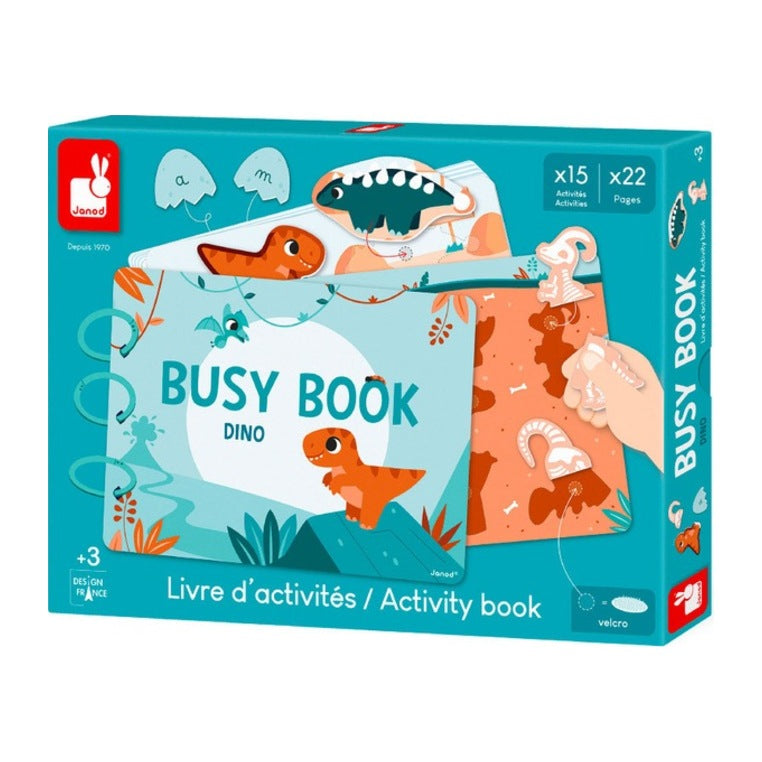 Beschäftigungsbuch - Busy Book Dinosaurier (ab 3 Jahren)