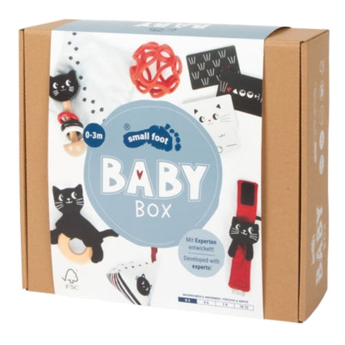 Small Foot Geschenkset Baby-Box - Sinnesspielzeug, 7 Teile - Produktbild