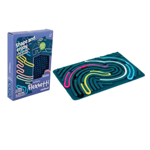 Miniland Flexihetti Sensorik-Tablet - quadratische Silikontafel mit Verpackung