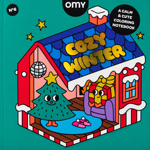 Malbuch Cozy Art Christmas von OMY - Titelseite