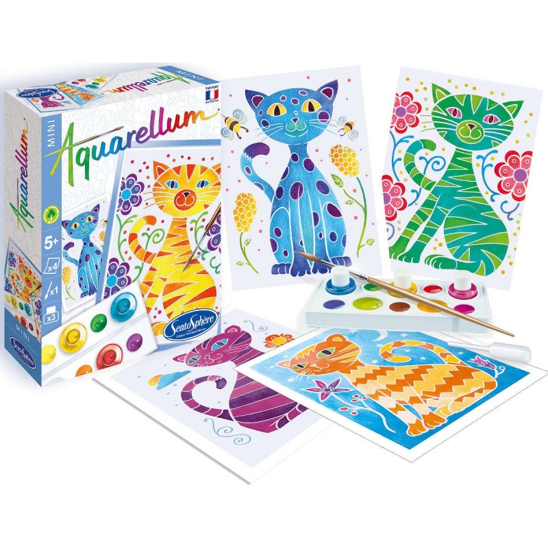 Aquarellum Malset Mini – Katzen