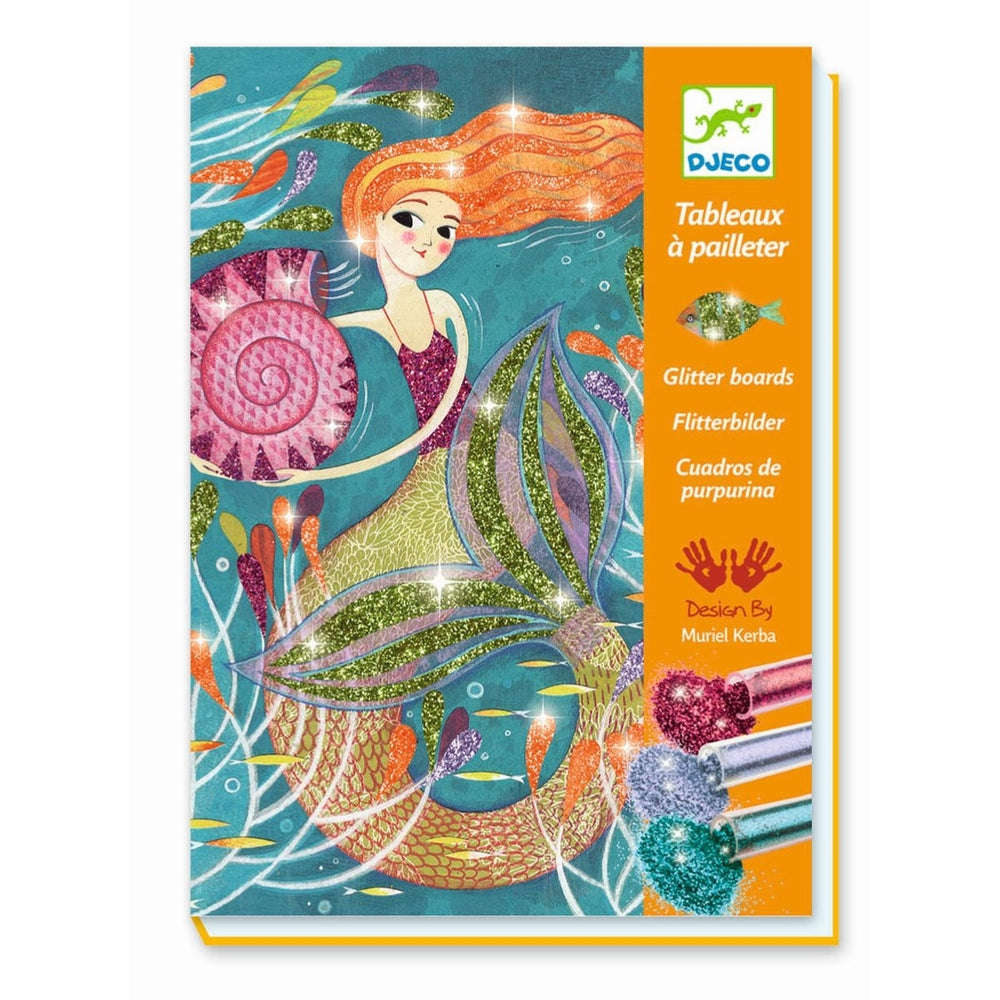Kunstset mit Glitzer  - Meerjungfrauen - Tublu.de