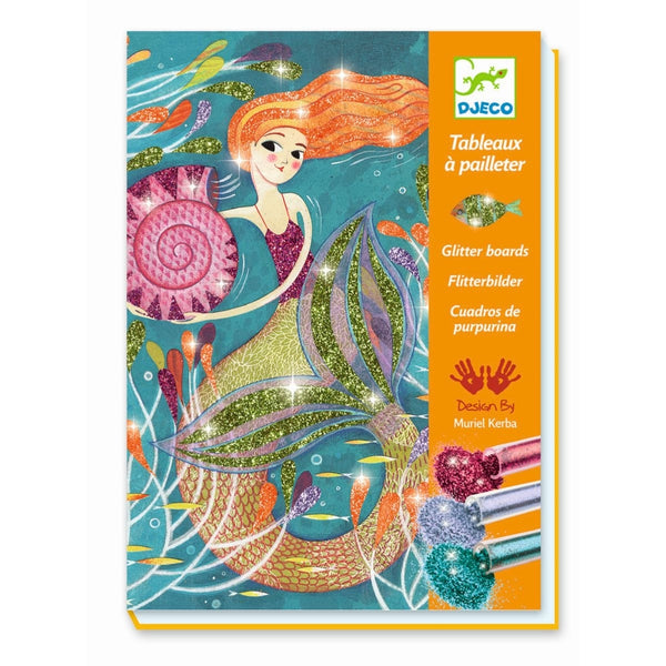 Kunstset mit Glitzer  - Meerjungfrauen - Tublu.de