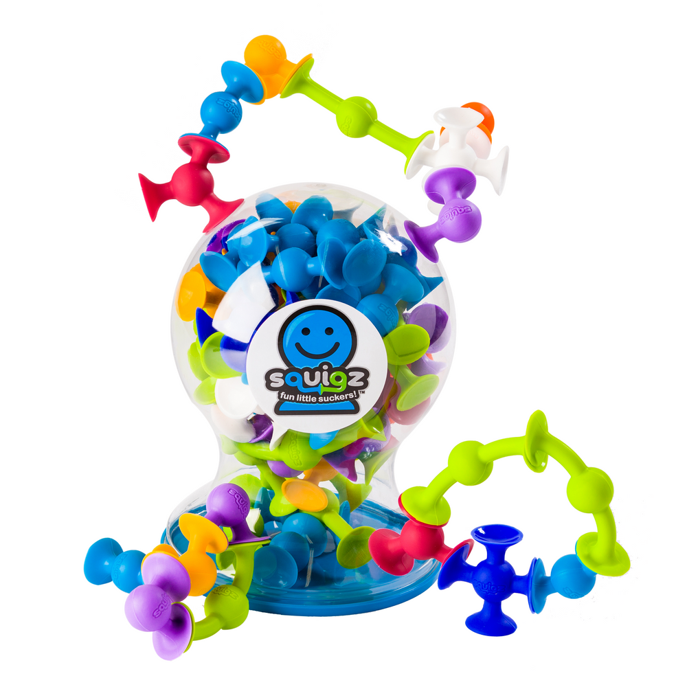 Saugnapf-Bausteine Squigz Delux 44 Teile