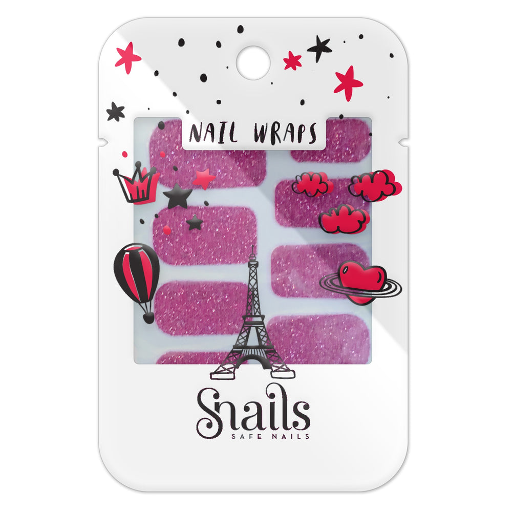 Nagellack zum Aufkleben Nail Wraps - Red Carpet