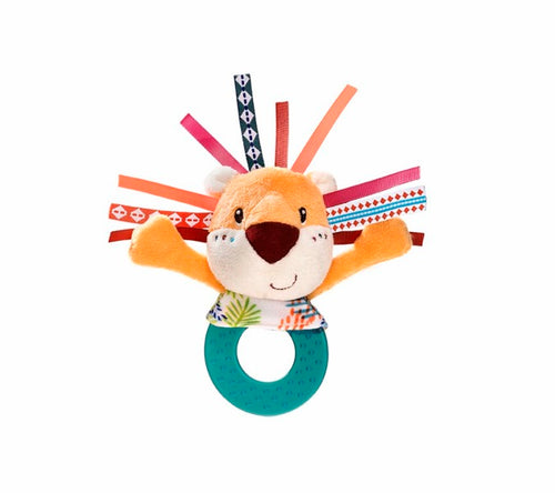 Rassel mit Beißring – Löwe Jack