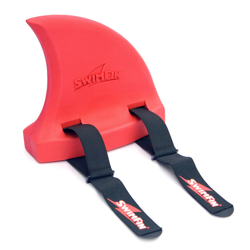 Haifischflossen-Schwimmgürtel für Kinder – Rot