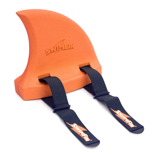 Haifischflossen-Schwimmgürtel für Kinder – Orange