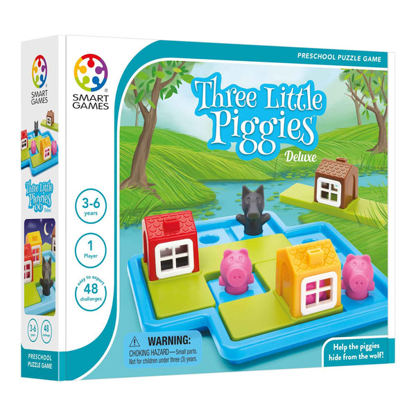 Gra logiczna Smart Games - Trzy małe świnki