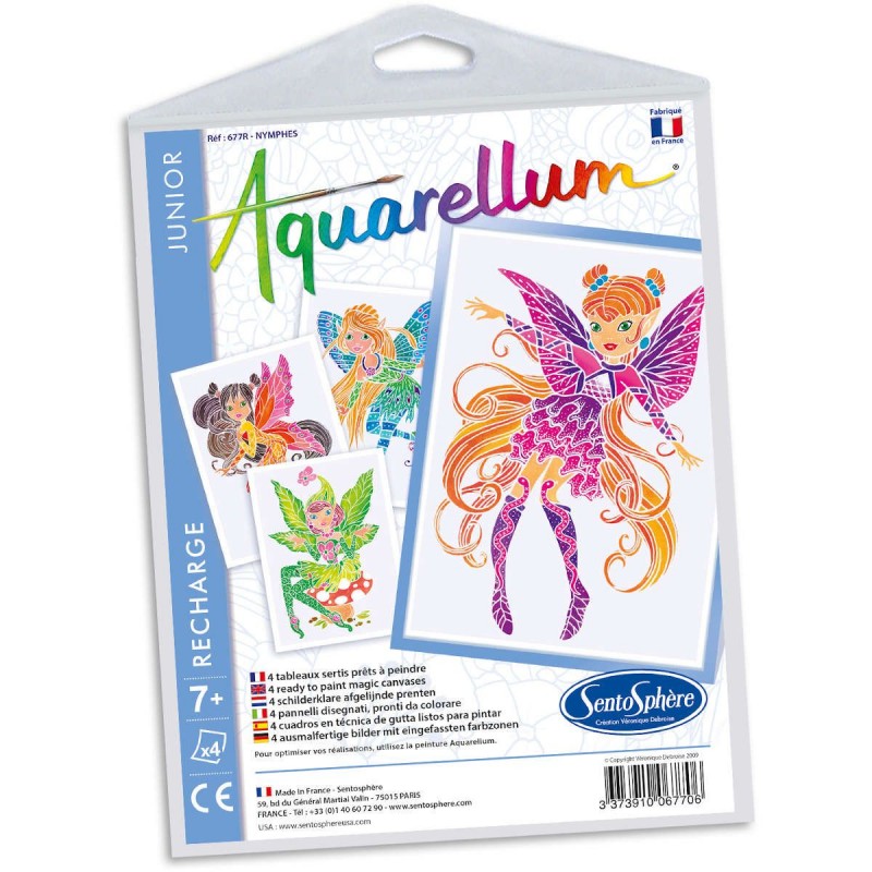 Aquarellum-Tafeln – Nymphen