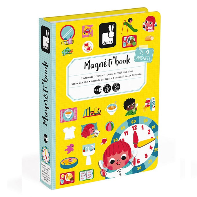 Magnetisches Puzzle Magnetibook – Ich lerne die Uhr