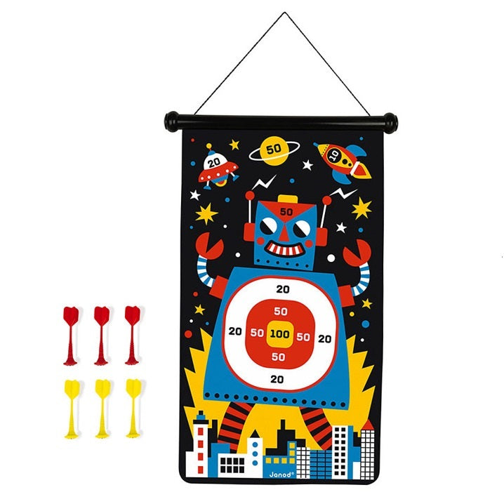 Magnetisches Dartspiel – Roboter