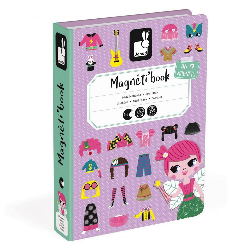 Magnetisches Puzzle Magnetibook – Kostüme für Mädchen