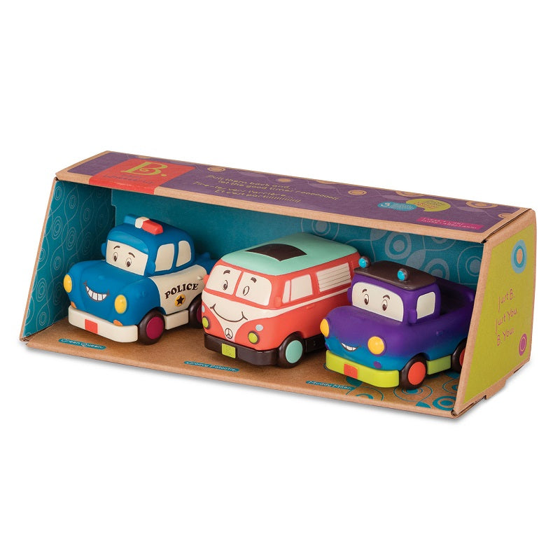 Drei weiche Autos – Wheeeels Mini mit Bus