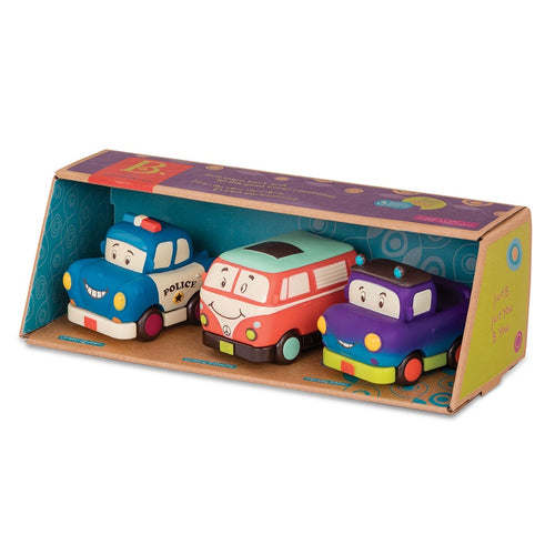Drei weiche Autos – Wheeeels Mini mit Bus