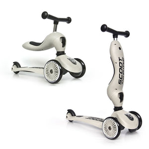 Roller und Fahrrad 2in1 Highwaykick  1-5 Jahre - Ash - Tublu.de