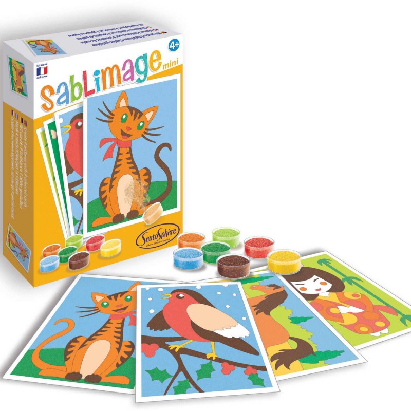 Sandmalerei-Set Sablimage Mini – Freunde