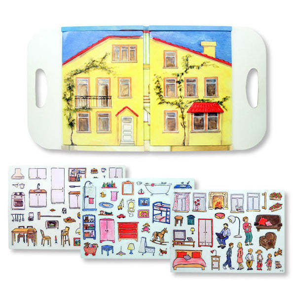 Magnetisches Puzzle – Haus