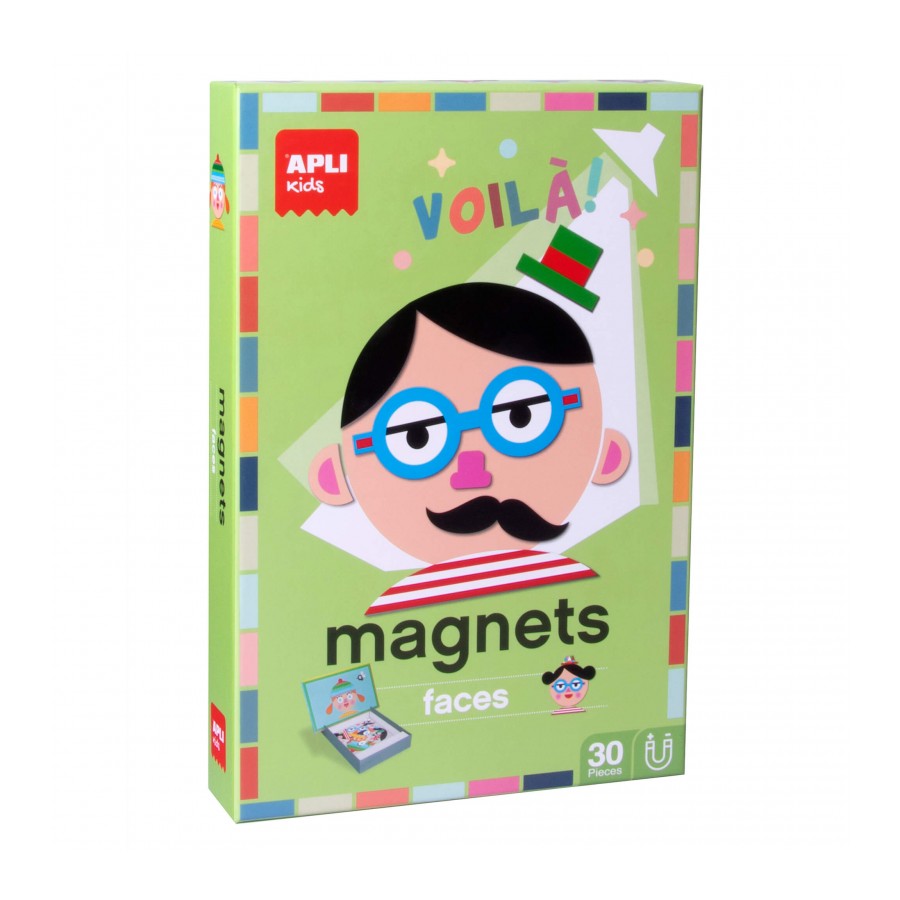 Magnetisches Puzzle – Gesichter