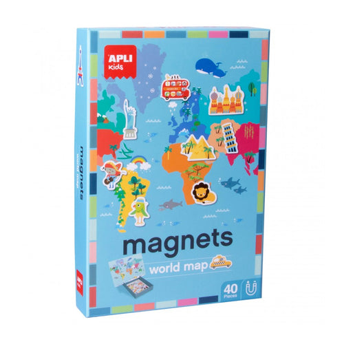 Magnetisches Puzzle – Weltkarte - Tublu.de