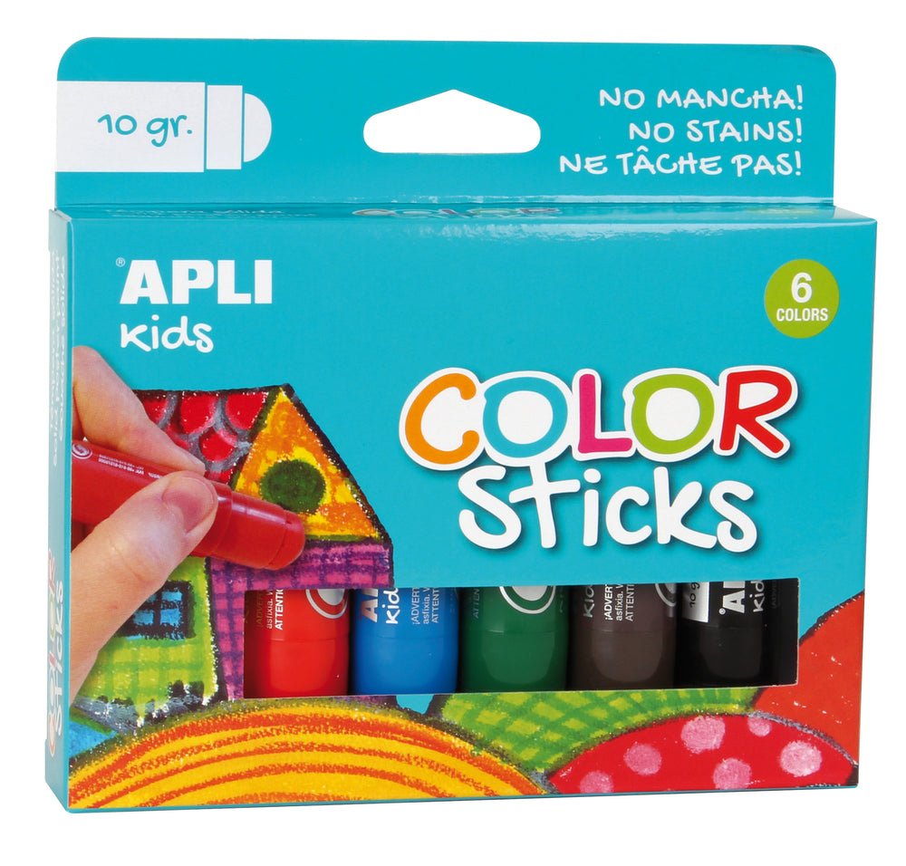 Farben in Stiftform – 6 Farben - Tublu.de
