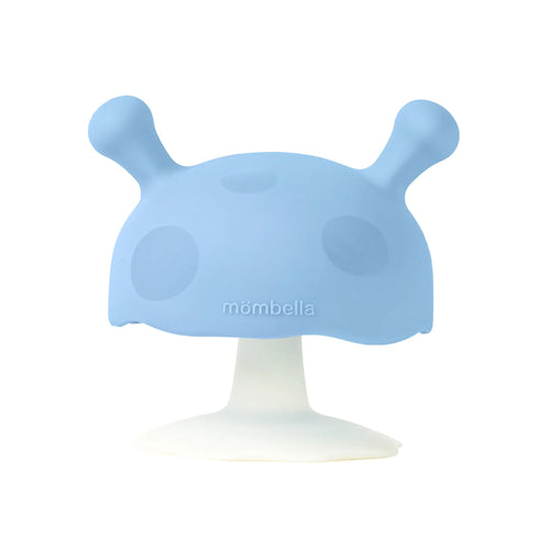 Gryzak Uspokajający Mombella - Mushroom Light Blue - Tublu.de