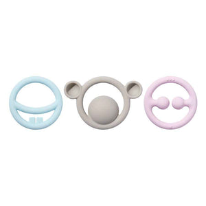 Nigi, Nagi & Nogi Beißringe – Pastellfarben
