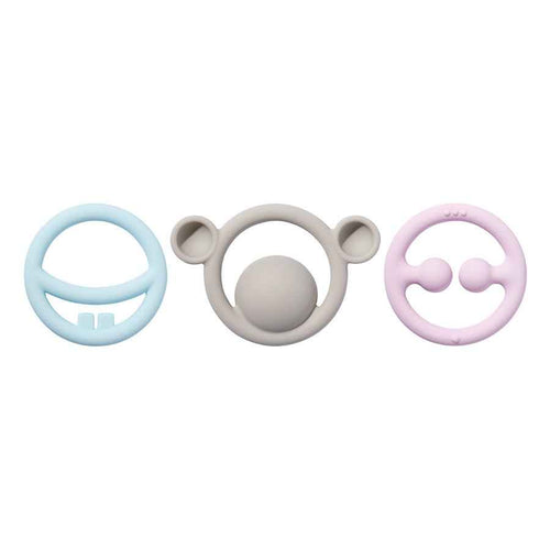 Nigi, Nagi & Nogi Beißringe – Pastellfarben