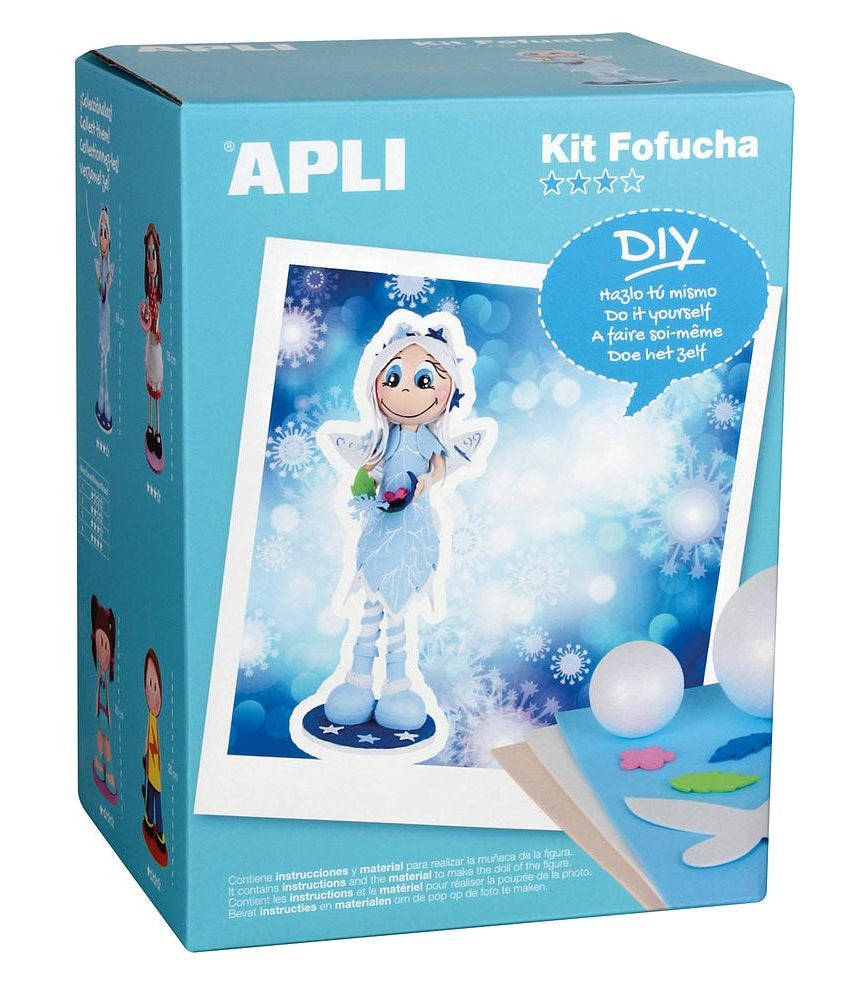 Fofucha-Puppe – Winterfee