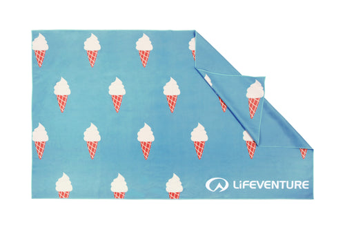 Schnelltrocknendes Handtuch SoftFibre – Ice Cream 150 x 90 cm